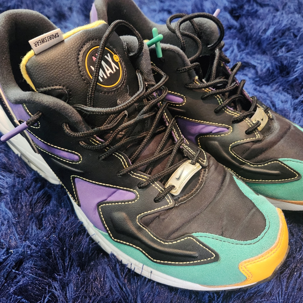 Nike Air Max Black Purple Teal Men's Shoes